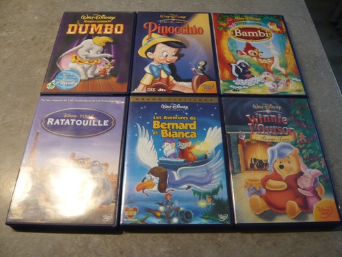 Lot dvd disney bambi - , disney-