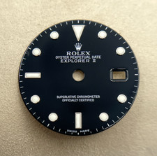 Rolex Explorer II 2 black dial "swiss made" luminova black cal. 3185