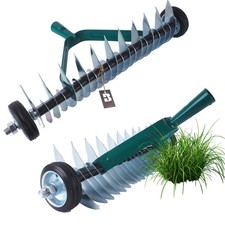 Râteau de coupe 470 x 130 mm ventilateur de pelouse cultivateur aérateur de...
