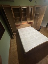 lit pont merisier massif 140/200