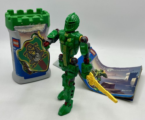 Chevalier vert rascus lego - vert,