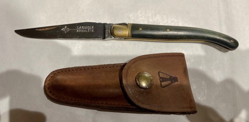 Couteau pliant véritable - couteau,