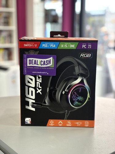 Casque audio gamer rgb xpert - casque,