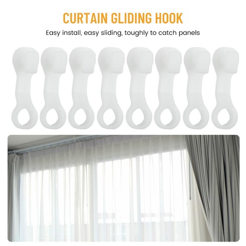 Rideau crochet glissant - crochet,