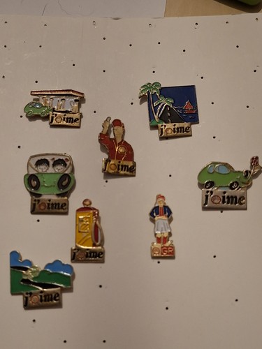 Lot pin vintage - 8, pin's
