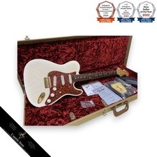 Fender Custom Shop MBS Strat Telecaster White Blonde par Chris Fleming 2007 Ash