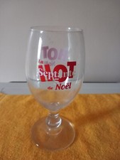 Verre 33cl biére HOT de NOËL
