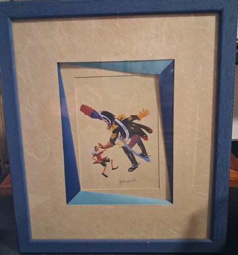 Lithographie signé.