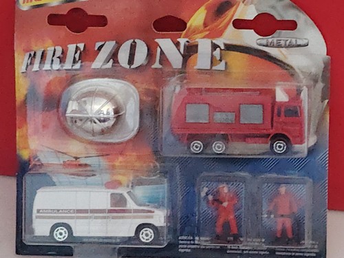 Majorette diorama fire - 1/63,