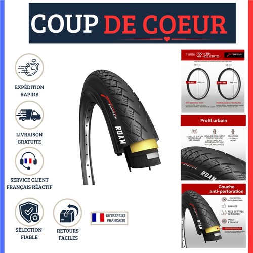 Fincci pneu vélo 700x38c - pneu,