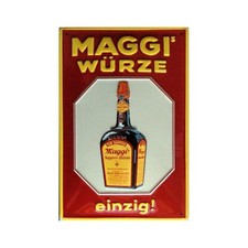 Plaque métal publicitaire