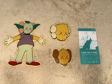 USED [EXCELLENT CONDITION] KAWS TOKYO FIRST STICKER & VENUE MATERIALS UNUSED