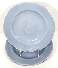 Culinary Arts-Rouleau Blue Ser of 3 Dinner Plates 10 1/4"