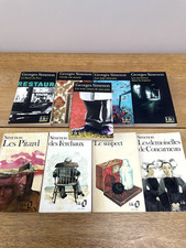Simenon - Lot de 9 livres de poche