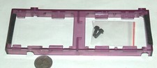 Vtg Rockola Juke-Box Modèle 454 Violet Transparent Prix Support Carte W / Vis VG