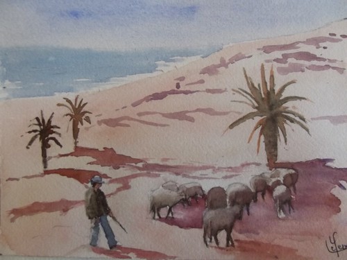 Aquarelle originale signée