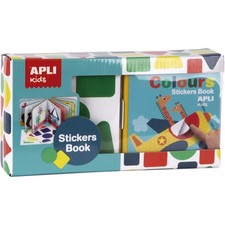 [017519] Apli Mon premier livre avec gommettes - Formes géométriques Véhicules