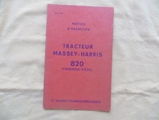 Tracteur MASSEY HARRIS 820