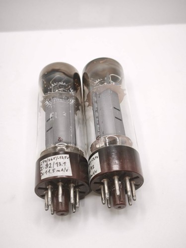 Pair el34 getter tubes - el34,