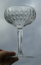 Coupe à champagne en cristal