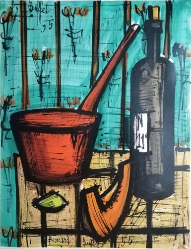 Bernard buffet nature - bernard, "nature