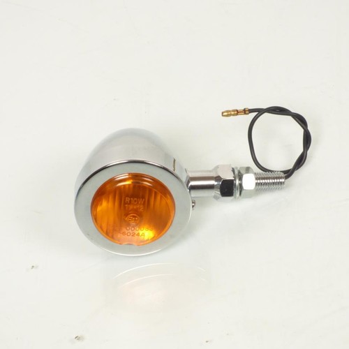 Clignotant chromé type bullet - type,