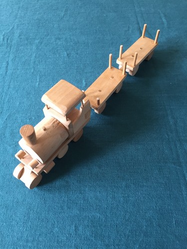 Train bois vintage - en,