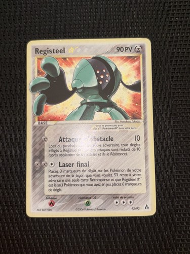 Carte pokémon registeel star - pokémon,
