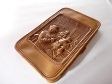 Étui a cigares cuir repoussé Objets du fumeur (23610)