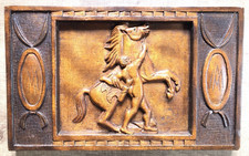 Ancienne plaque en bois