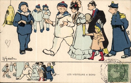 Les visiteurs bord h - les,