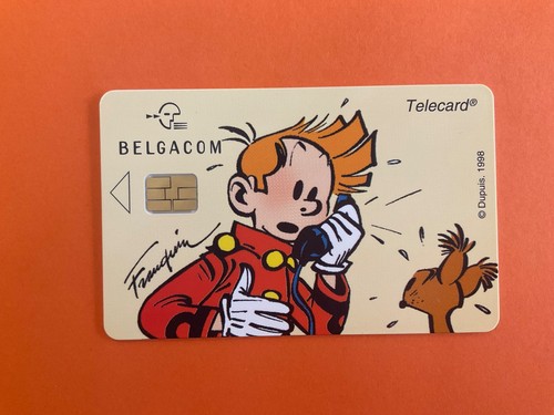 Spirou carte telephone - spirou,