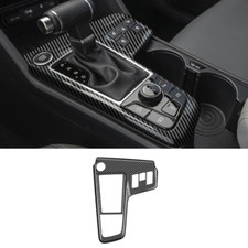 Carbon Fiber Car Interior Gear Shift Panel Trim For KIA Sportage 2023-2025