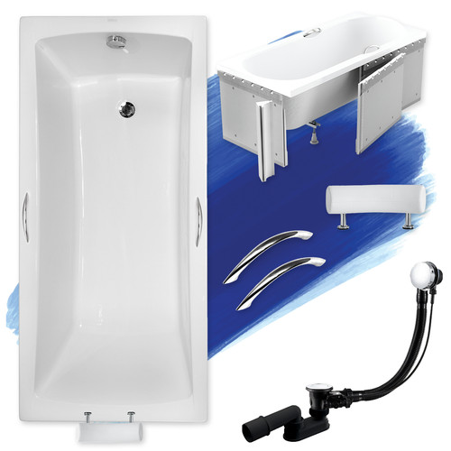 Baignoire 170x70 panneaux en - 170x70,