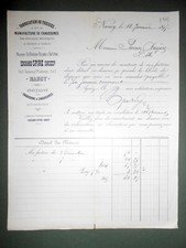 Facture ancienne manufacture