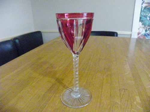Verre couleur ancien sur - de,