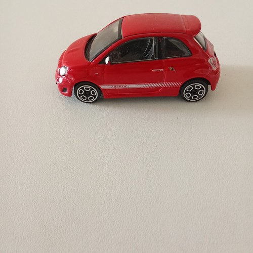 Burago abarth 500 rouge - abarth,