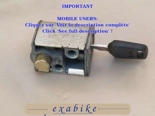 Serrure pour honda rebel 125 - pour,