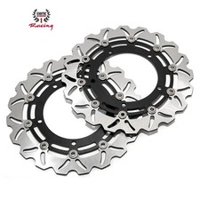 High Performance 2 Front Brake Rotors Disc for Kawasaki Ninja H2 1000 2015-2022