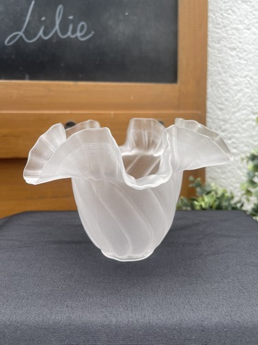 Ancienne tulipe verre - ancienne,