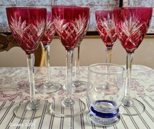 6 verres roemer cristal Saint