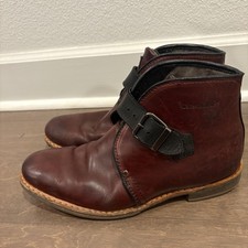 Caterpillar Boots Mens Size 10.5 Leather Buckle Ankle Boot P716888 CAT Shoes