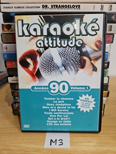 Dvd karaoké attitude - -,