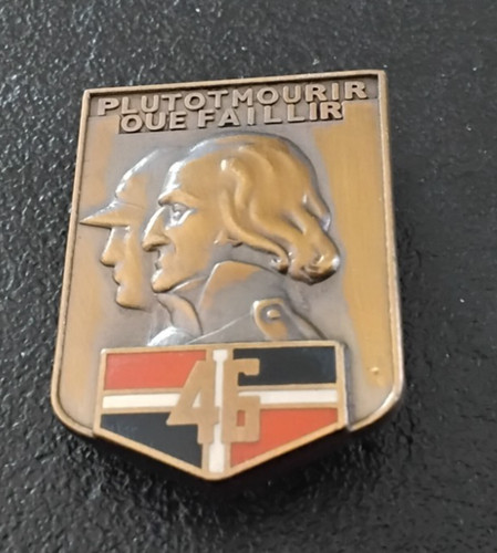 Insigne militaire 46èm - militaire,
