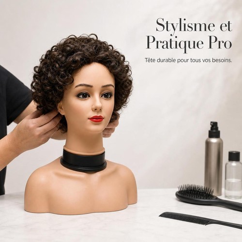 Tête mannequin pour - tête,