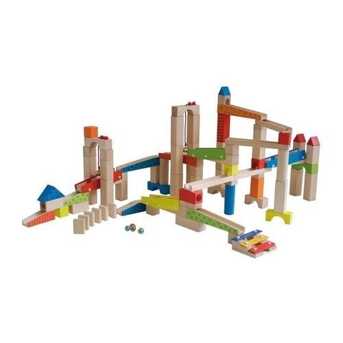Circuit billes bois - en,