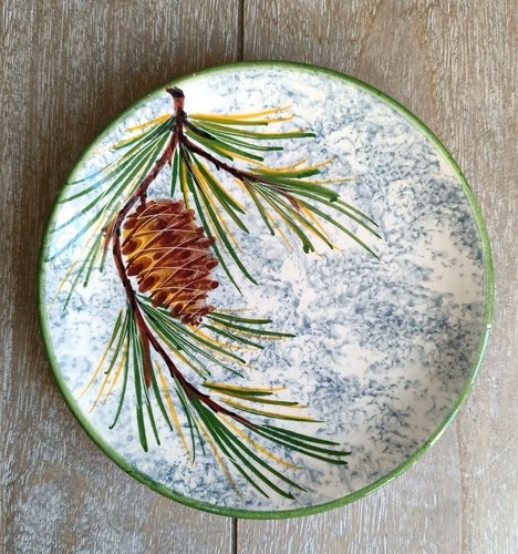 Ceramic dessert plate