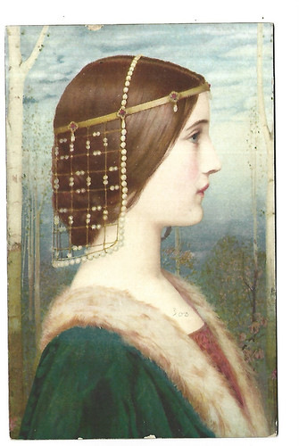 Illustration buste femme - buste, de