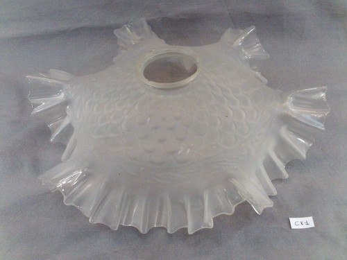 Abat jour ancien - en, verre