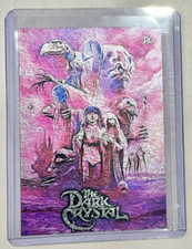 The Dark Crystal Platinum Plated Artist Signed “Jim Henson” Trading Card 1/1